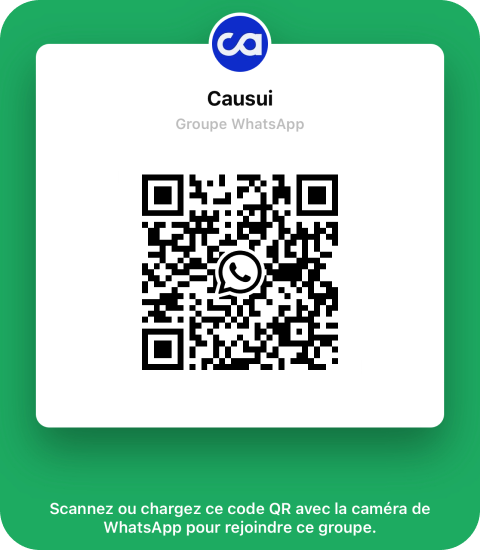 Contactez-nous par Whatsapp